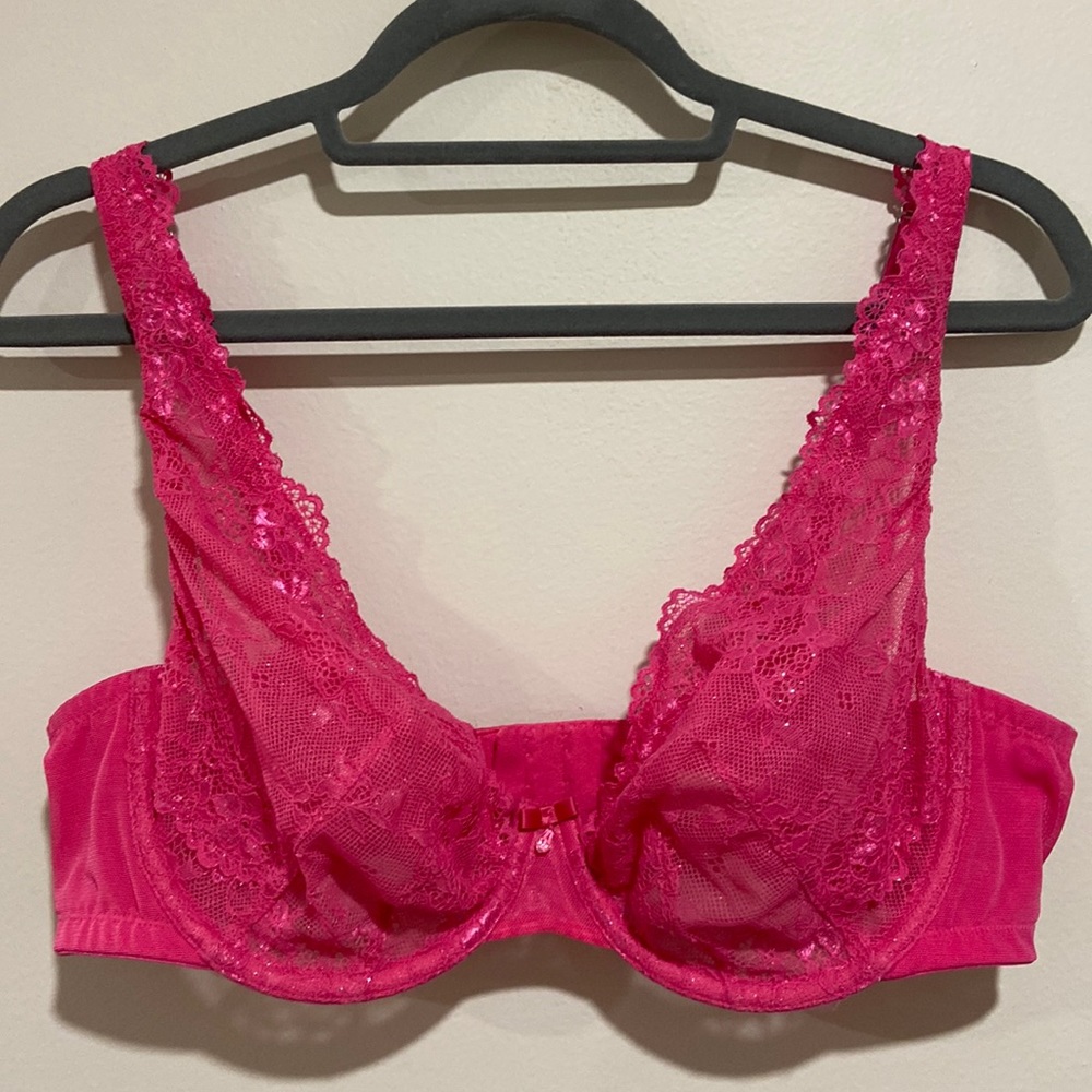 Cacique Full Coverage Unlined Bra Women Plus Size 40C